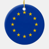 Ornament unter der Flagge der europäischen Gewerks (Hinten)