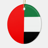 Ornament unter der Flagge der Vereinigten Arabisch (Links)