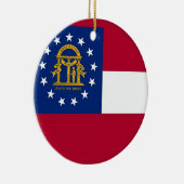 Ornament unter der Flagge Georgiens (Rechts)