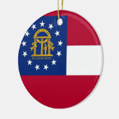 Ornament unter der Flagge Georgiens (Links)