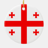 Ornament unter der Flagge Georgiens (Hinten)