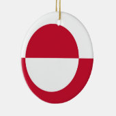 Ornament unter der Flagge Grönlands (Rechts)