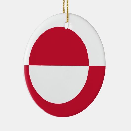 Ornament unter der Flagge Grönlands (Rechts)