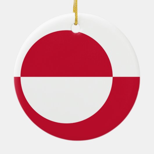 Ornament unter der Flagge Grönlands (Hinten)