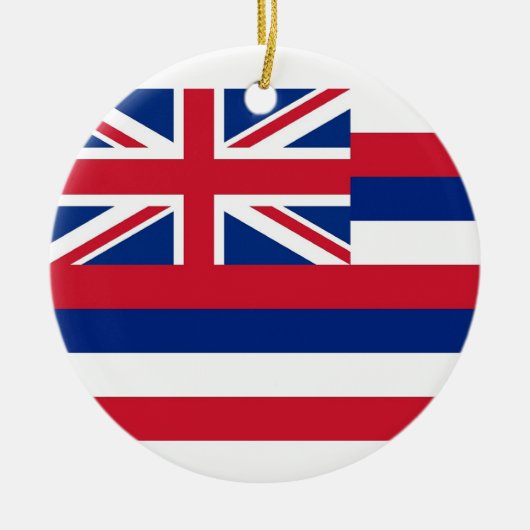 Ornament unter der Flagge Hawaiis (Vorne)