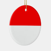 Ornament unter der Flagge Indonesiens (Rechts)