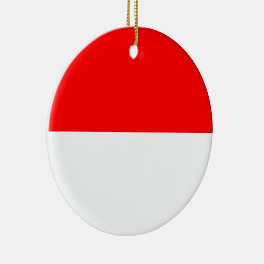 Ornament unter der Flagge Indonesiens (Rechts)