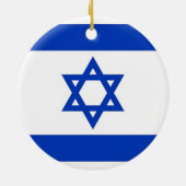 Ornament unter der Flagge Israels (Hinten)