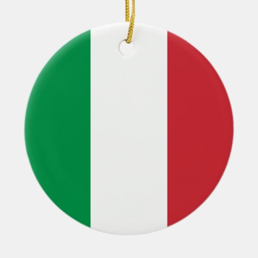 Ornament unter der Flagge Italiens (Vorne)