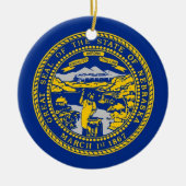 Ornament unter der Flagge Nebraskas (Vorne)