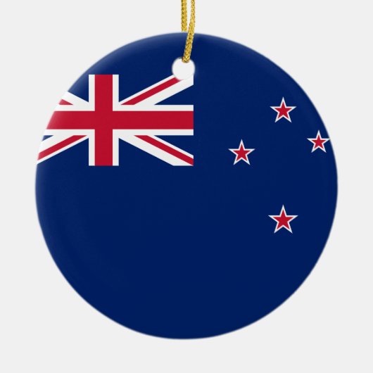 Ornament unter der Flagge Neuseelands (Vorne)