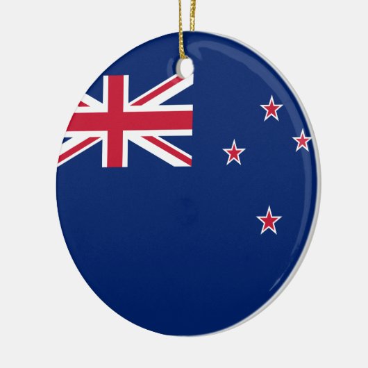 Ornament unter der Flagge Neuseelands (Links)