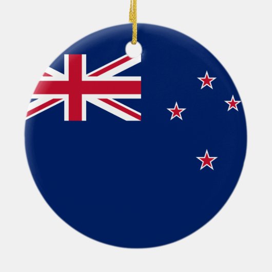 Ornament unter der Flagge Neuseelands (Hinten)