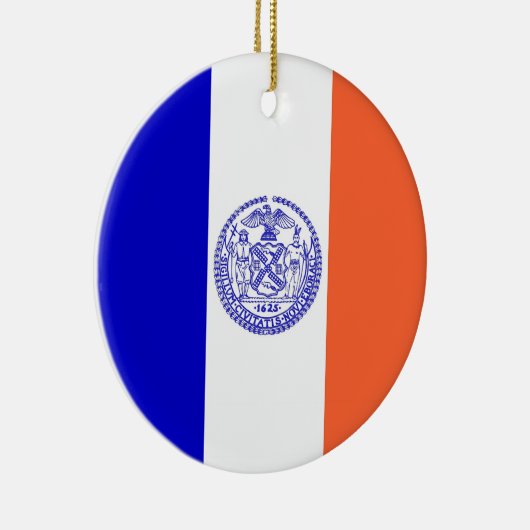 Ornament unter der Flagge New Yorks (Rechts)
