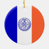 Ornament unter der Flagge New Yorks (Hinten)
