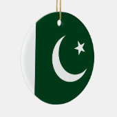 Ornament unter der Flagge Pakistans (Rechts)