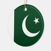 Ornament unter der Flagge Pakistans (Links)