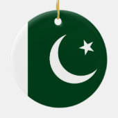 Ornament unter der Flagge Pakistans (Hinten)