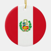 Ornament unter der Flagge Perus (Vorne)