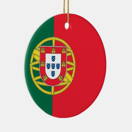 Ornament unter der Flagge Portugals (Rechts)