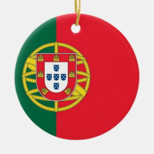 Ornament unter der Flagge Portugals