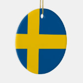 Ornament unter der Flagge Schwedens (Rechts)