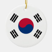 Ornament unter der Flagge Südkoreas (Vorne)