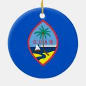 Ornament unter der Flagge von Guam (Hinten)