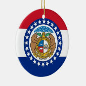 Ornament unter der Flagge von Missouri (Rechts)