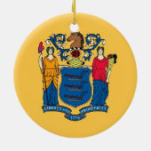Ornament unter der Flagge von New Jersey (Hinten)