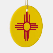Ornament unter der Flagge von New Mexico (Rechts)