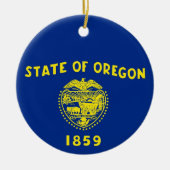 Ornament unter der Flagge von Oregon (Vorne)