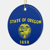 Ornament unter der Flagge von Oregon (Links)