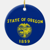 Ornament unter der Flagge von Oregon (Hinten)