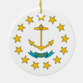 Ornament unter der Flagge von Rhode Island (Hinten)