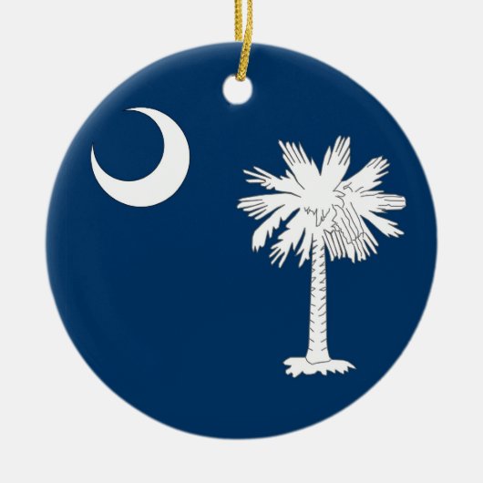 Ornament unter der Flagge von South Carolina (Vorne)