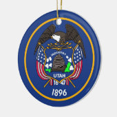 Ornament unter der Flagge von Utah (Links)