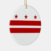 Ornament unter der Flagge von Washington DC (Rechts)
