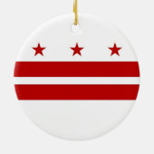 Ornament unter der Flagge von Washington DC (Hinten)