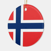 Ornament unter norwegischer Flagge (Links)