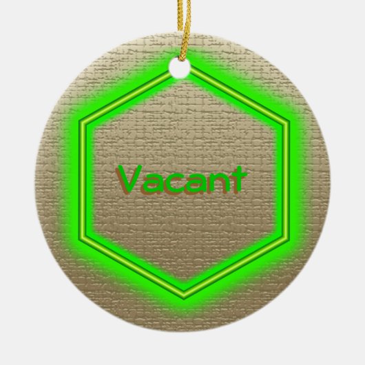 Ornament - Vacancy (Leinen) (Vorne)