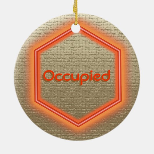 Ornament - Vacancy (Leinen) (Hinten)