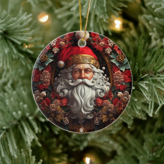 Ornament Vintager Weihnachtsmann (Baum)