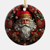 Ornament Vintager Weihnachtsmann (Vorne)