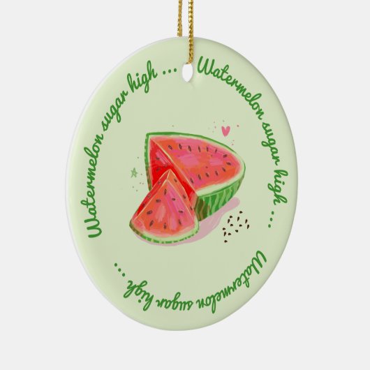 Ornament - Wassermelonzucker hoch (Rechts)