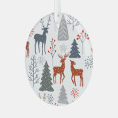 Ornament - Weihnachtsbaum Skandinavien Aus Glas (Vorderseite links)