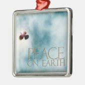 Ornament, Weltfrieden, Friedenstaube Ornament Aus Metall (Links)