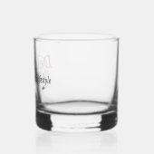Ornament Whiskyglas (Links)