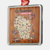 Ornament - Wisconsin Supper Club Aus Metall (Links)