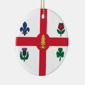 Ornament with flag of Montreal, Canada (Rechts)